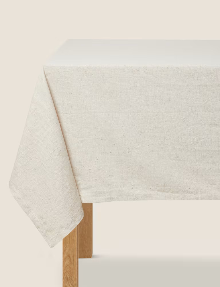 Cotton with Linen Tablecloth | Marks & Spencer (UK)
