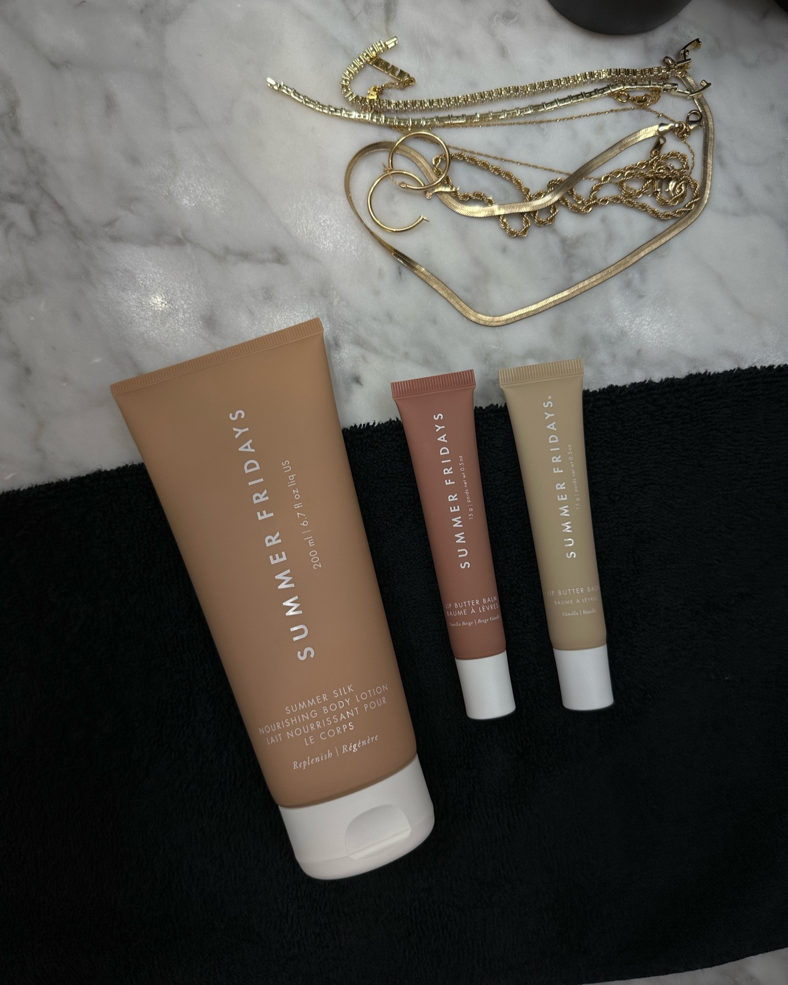 Repeat buys — this body lotion is 👏🏼 been using for almost a year now. I use a few but always end up buying this again and again! Love their lips, the vanilla beige is new and I love the nude color it has 🤍

Summer Fridays, beauty buys, skincare, body lotion 

#LTKbeauty