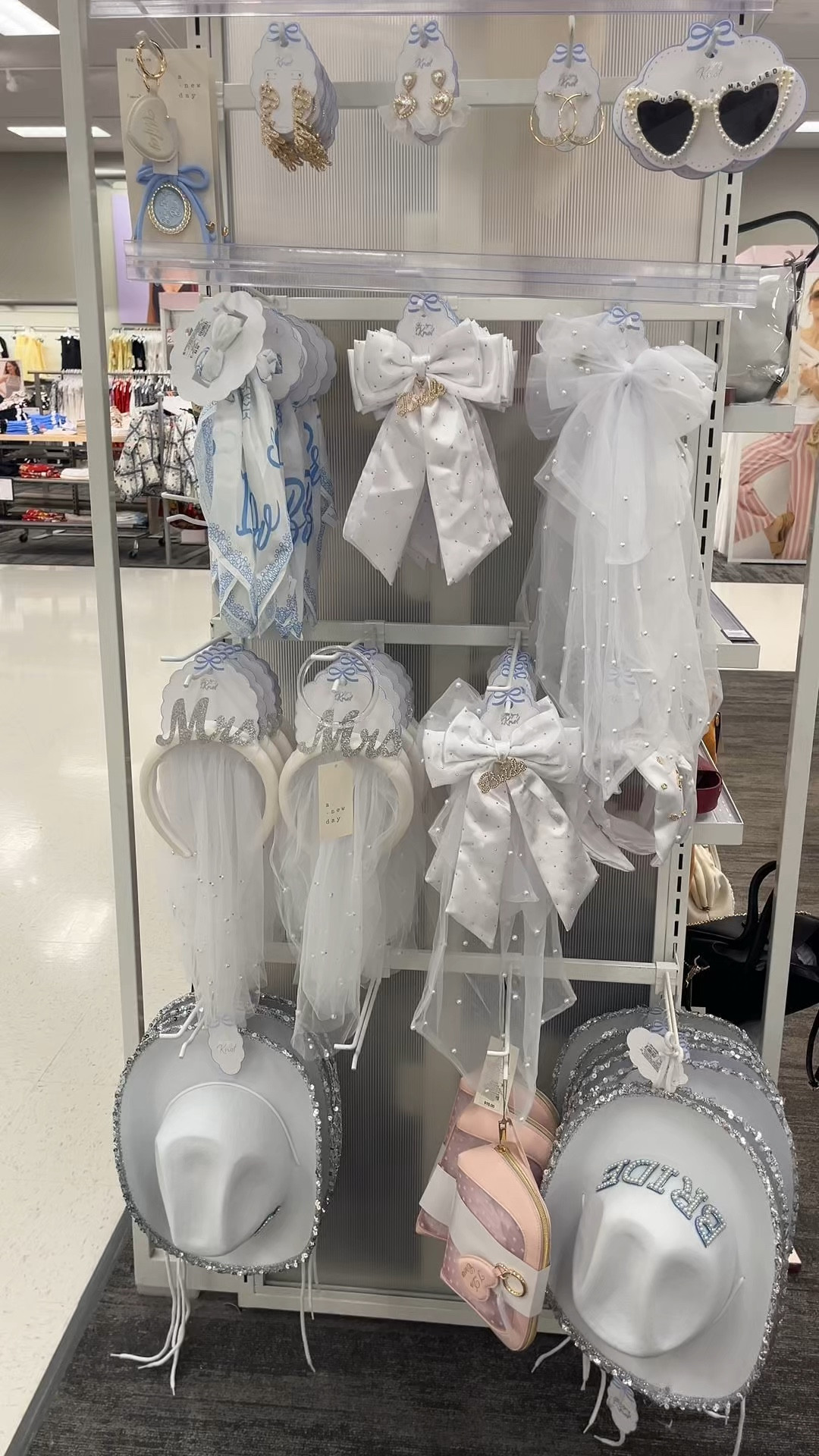 Bridal accessories at Target 🤍✨
Found the cutest pieces for brides, bridal showers, bachelorette outfits, and honeymoon looks — all affordable and easy to style
Everything linked here 🤍
#bridalaccessories #targetfinds #bridalstyle #bacheloretteoutfit #brideoutfit #weddingseason #ltkstyle #ltkfinds #affordablefashion

#LTKWedding #LTKootd #LTKSeasonal