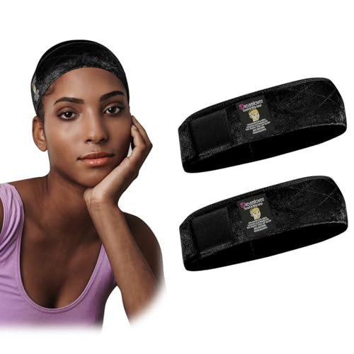 Dreamlover Wig Grip Band, Headband for Keeping Wigs in Place, Black, 2 Pieces | Amazon (US)