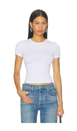 ALL THE WAYS Abby Tee in White. - size S | Revolve Clothing (Global)