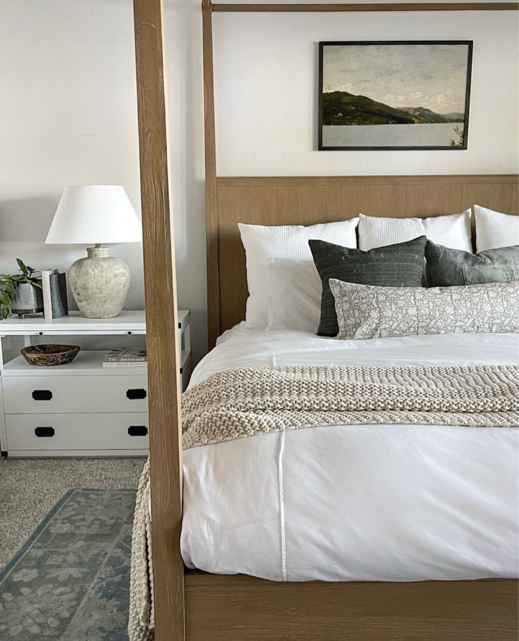 Master bedroom, bed, nightstand, bedding, artwork, lamp, decor

#LTKsalealert #LTKhome #LTKstyletip