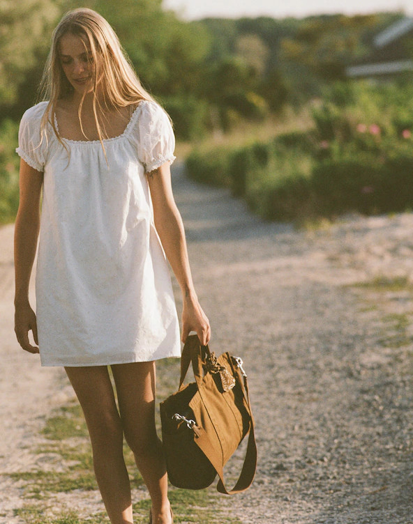 The Chateau Mini Dress | Madewell