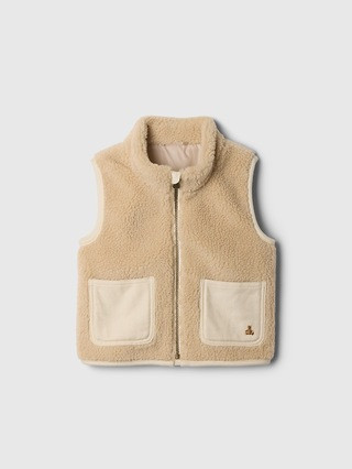 babyGap Sherpa Vest | Gap (US)