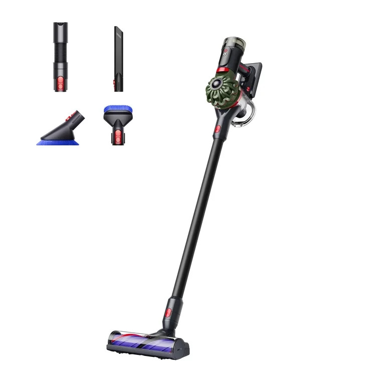 Dyson V8 Cyclone + Car Cleaning Kit Cordless Vacuum | Black/Khaki | New | Newest Gen | Walmart (US)