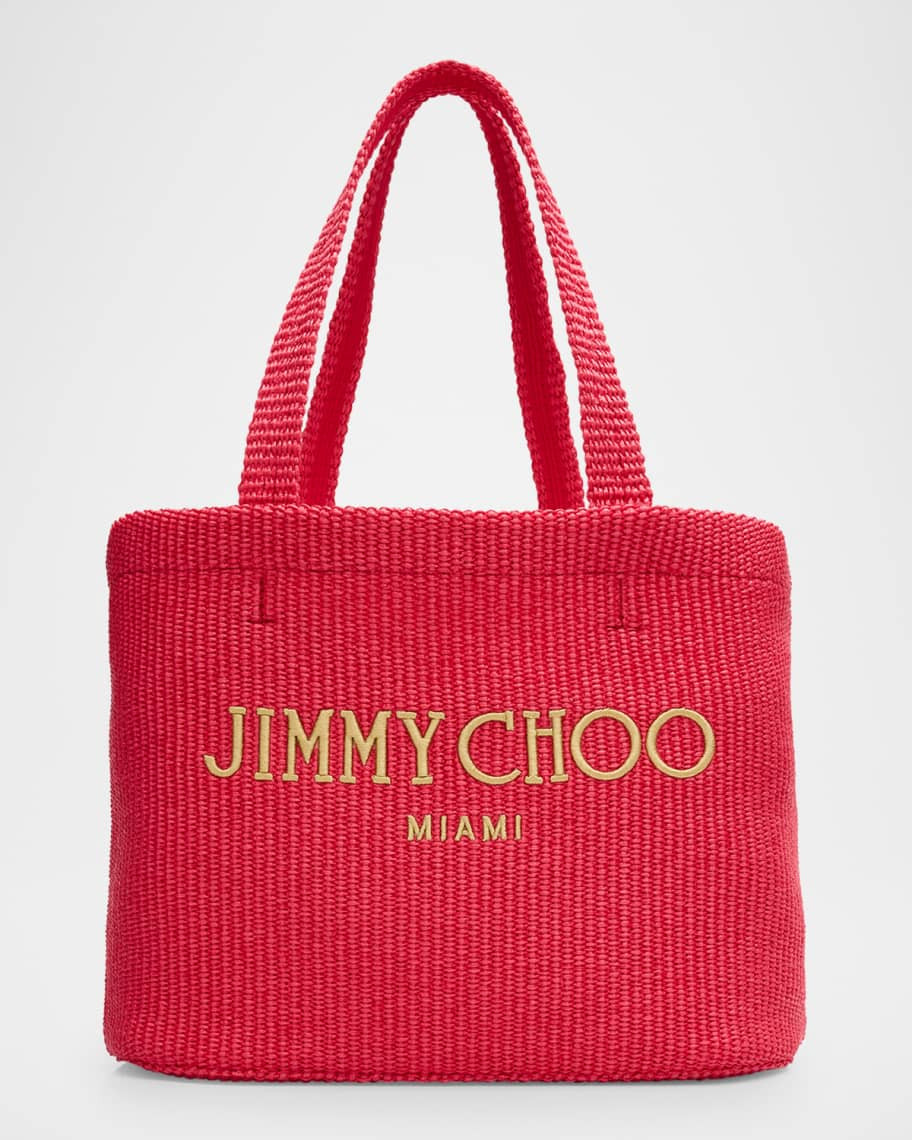 Jimmy Choo Beach Miami East-West Tote Bag | Neiman Marcus