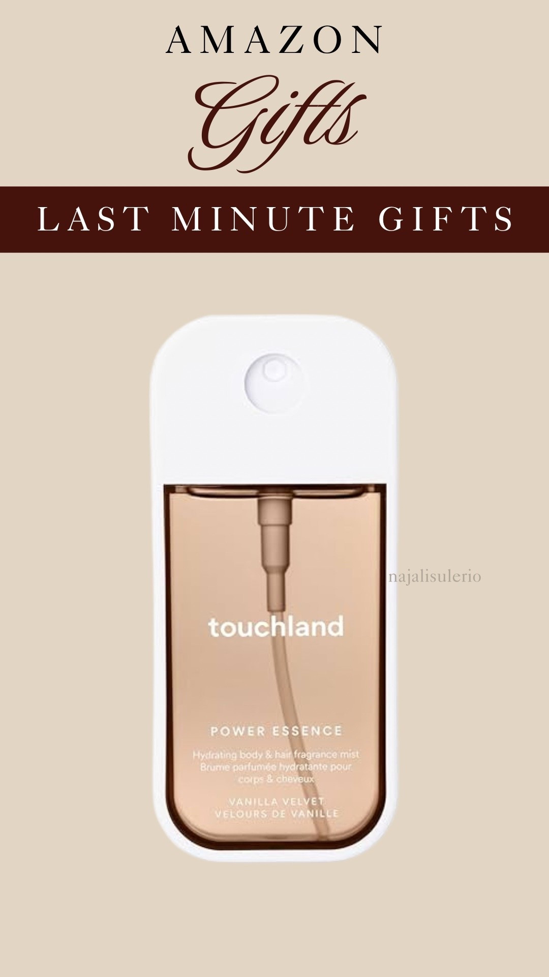Touch land hand sanitizer - last minute gift ideas! 

#LTKHoliday #LTKGiftGuide #LTKFindsUnder50