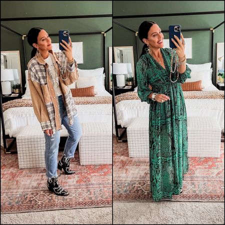 The cutest new boho style pieces from my girl Jena & her collection with Apricot Lane
Dress - size M
Jeans - size 29 (should’ve got a 28
Shacket - runs tts (meant to be oversized)
Tee - size M


#LTKunder100 #LTKunder50 #LTKstyletip