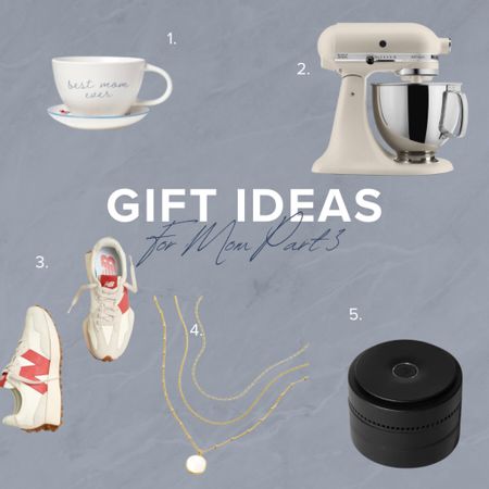 Gift ideas for mom part 3

New Balance | Sneakers | Mixer | Coffee Mug | Necklace | Gold | Car Diffuser | Cream  

#LTKfindsunder50 #LTKfindsunder100

#LTKGiftGuide