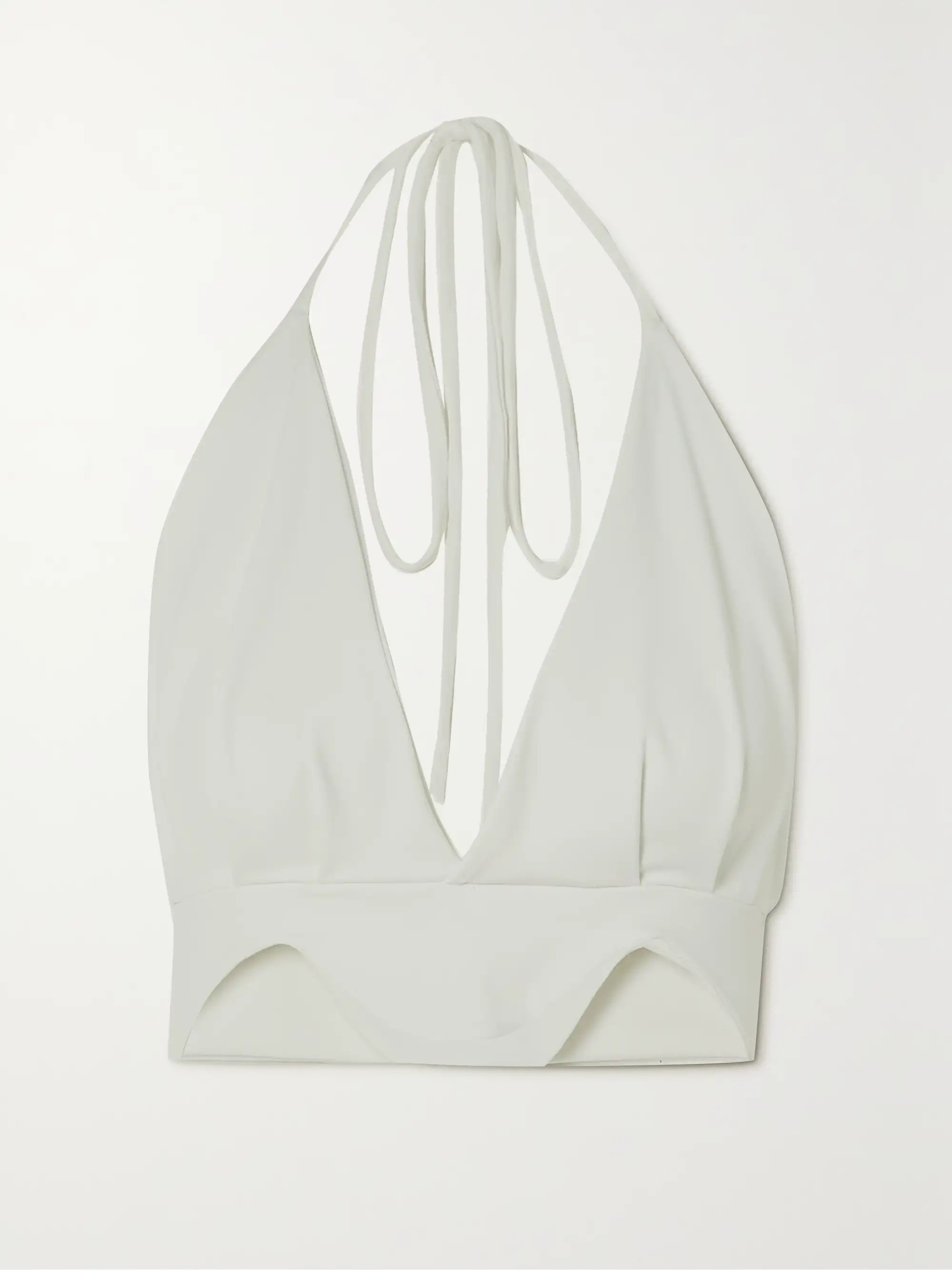 Avila cropped scalloped stretch top | NET-A-PORTER APAC