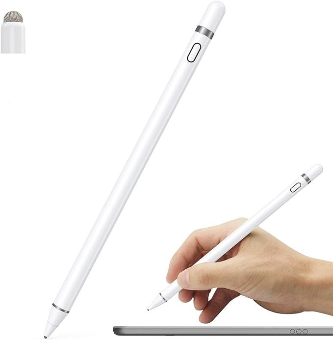 Active Stylus Pen Compatible for iOS&Android Touch Screens, Pencil for iPad with Dual Touch Funct... | Amazon (US)