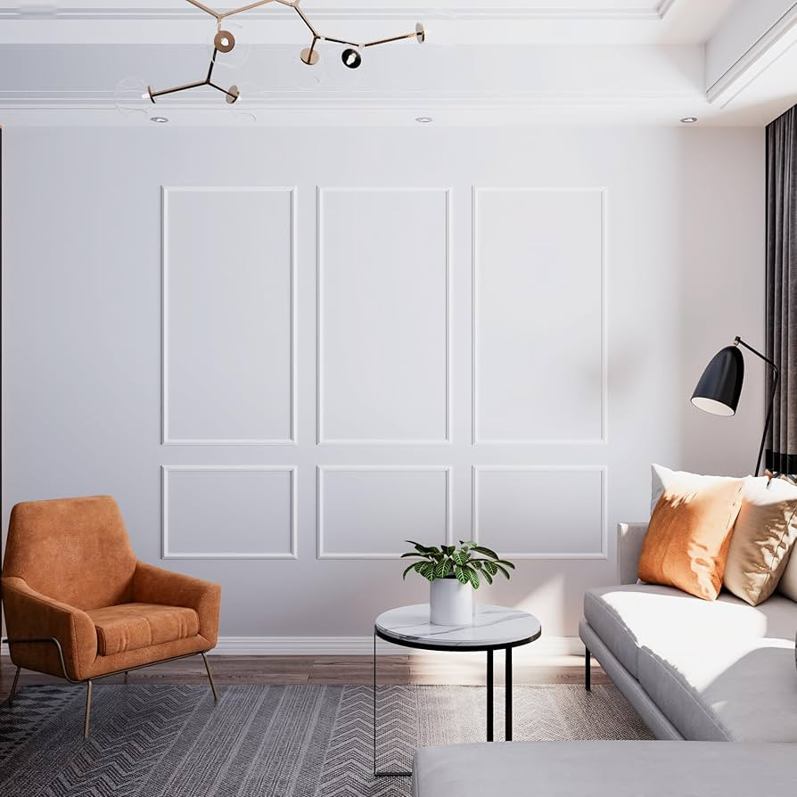 Kit de moldeo de pared, paneles de revestimiento prefabricados, molduras de marcos de fotos, kit ... | Amazon (US)