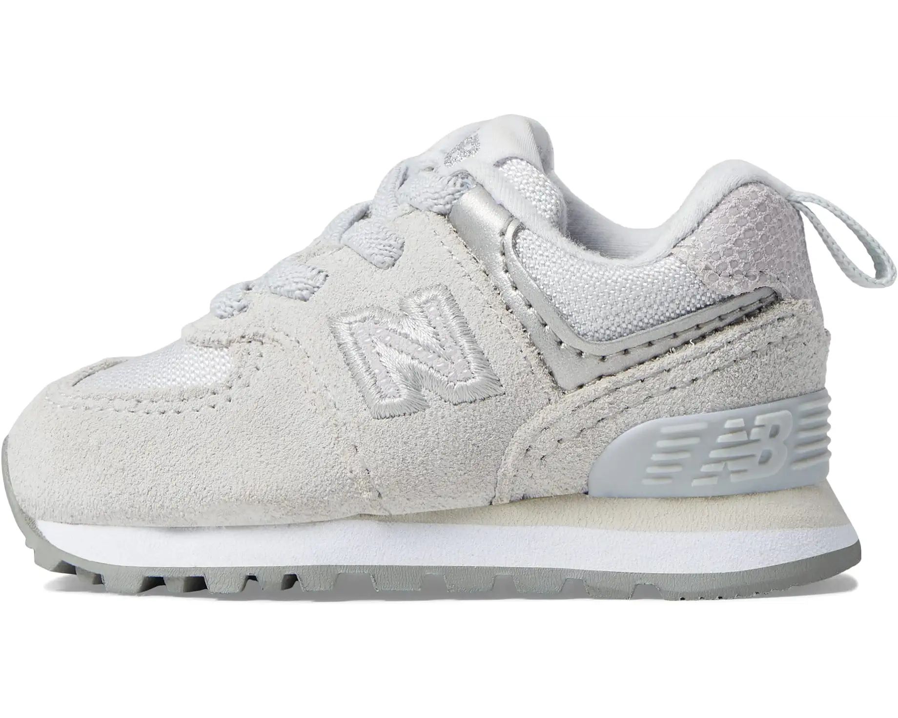 New Balance Kids 574 Bungee Lace (Infant/Toddler) | Zappos