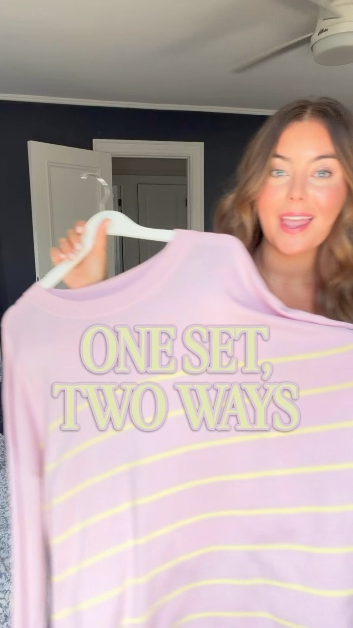 Two ways to wear! Wearing size XXL in set & 1X in denim jacket.

#LTKootd #LTKSeasonal #LTKMidsize