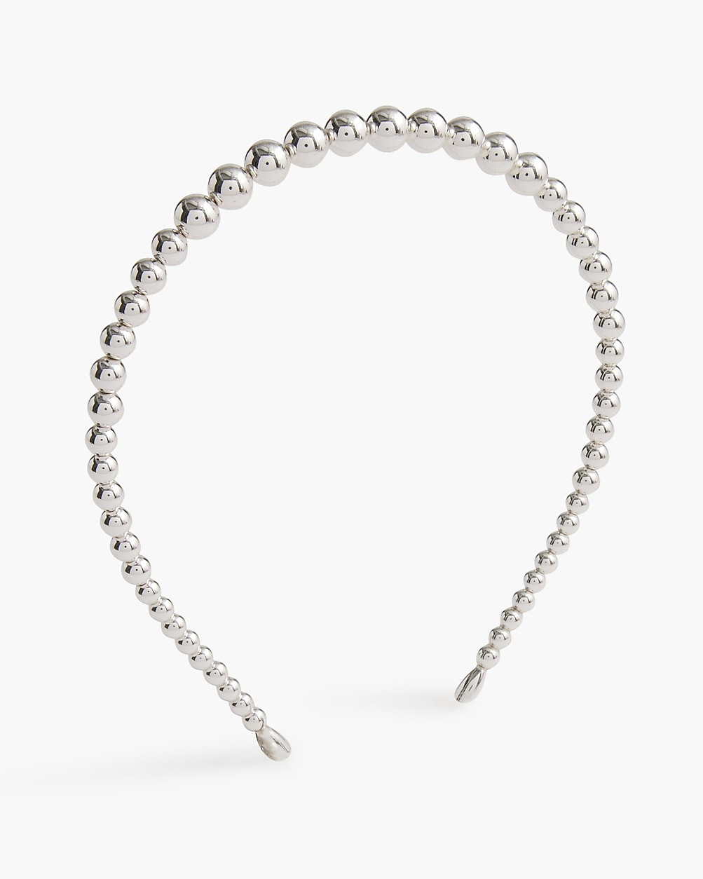 Metallic beaded headband | J.Crew Factory