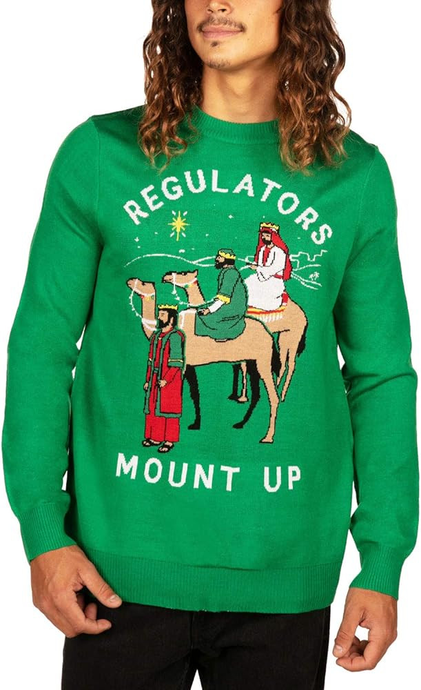 Tipsy Elves Men's Ugly Christmas Sweaters - Funny Christmas Sweaters for Men - Fun Holiday Pullov... | Amazon (US)