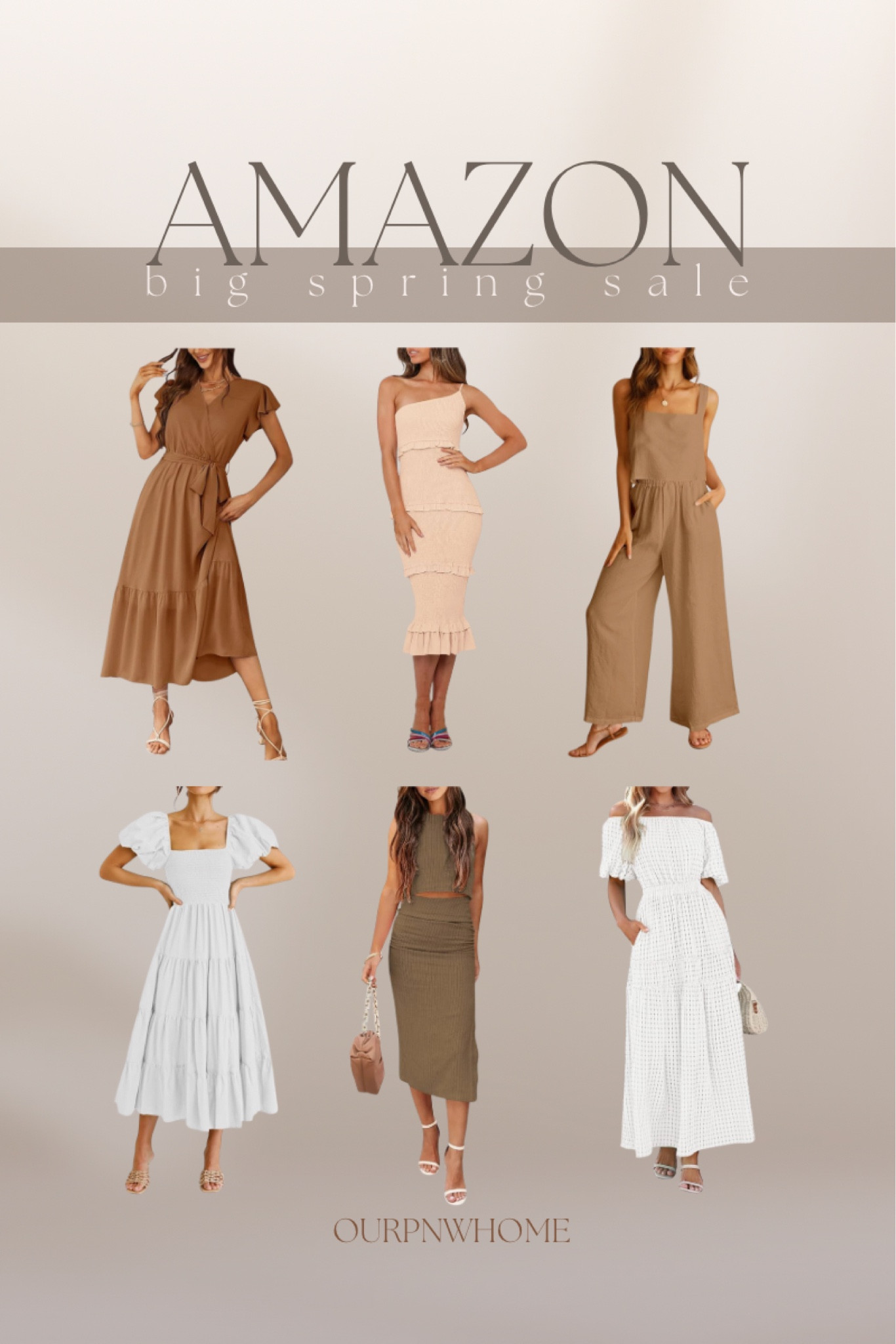 Some neutral fashion favorites from Amazon’s Big Spring Sale!

Neutral dresses, resort wear, spring fashion, Amazon fashion, white dresses, puff sleeve dresses, casual cocktail dress, matching set, wedding guest dress, tan dresses, brown dresses, Easter dresses, church dress

#LTKsalealert #LTKstyletip #LTKfindsunder50