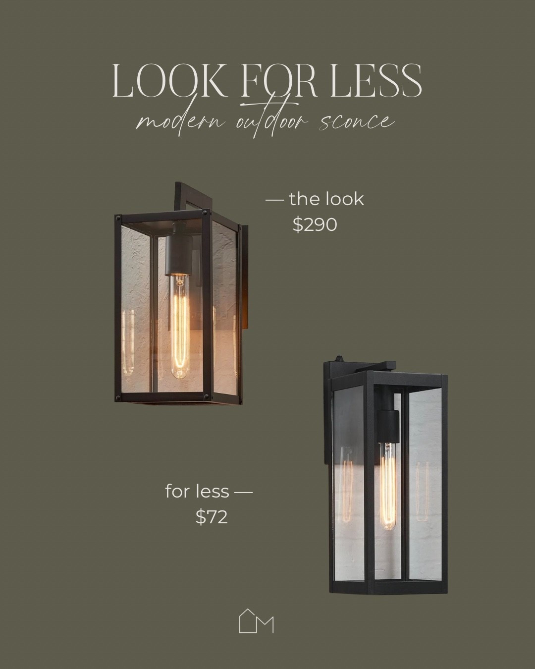 Look for Less | Modern matte black outdoor sconce



#LTKHome
