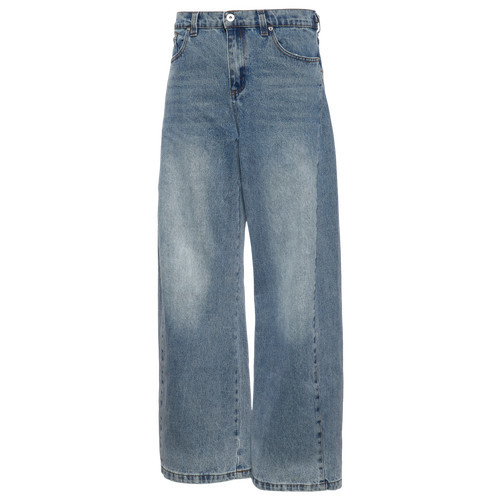 Cozi Womens Denim Barrel Pants - Light Denim | Foot Locker (US)