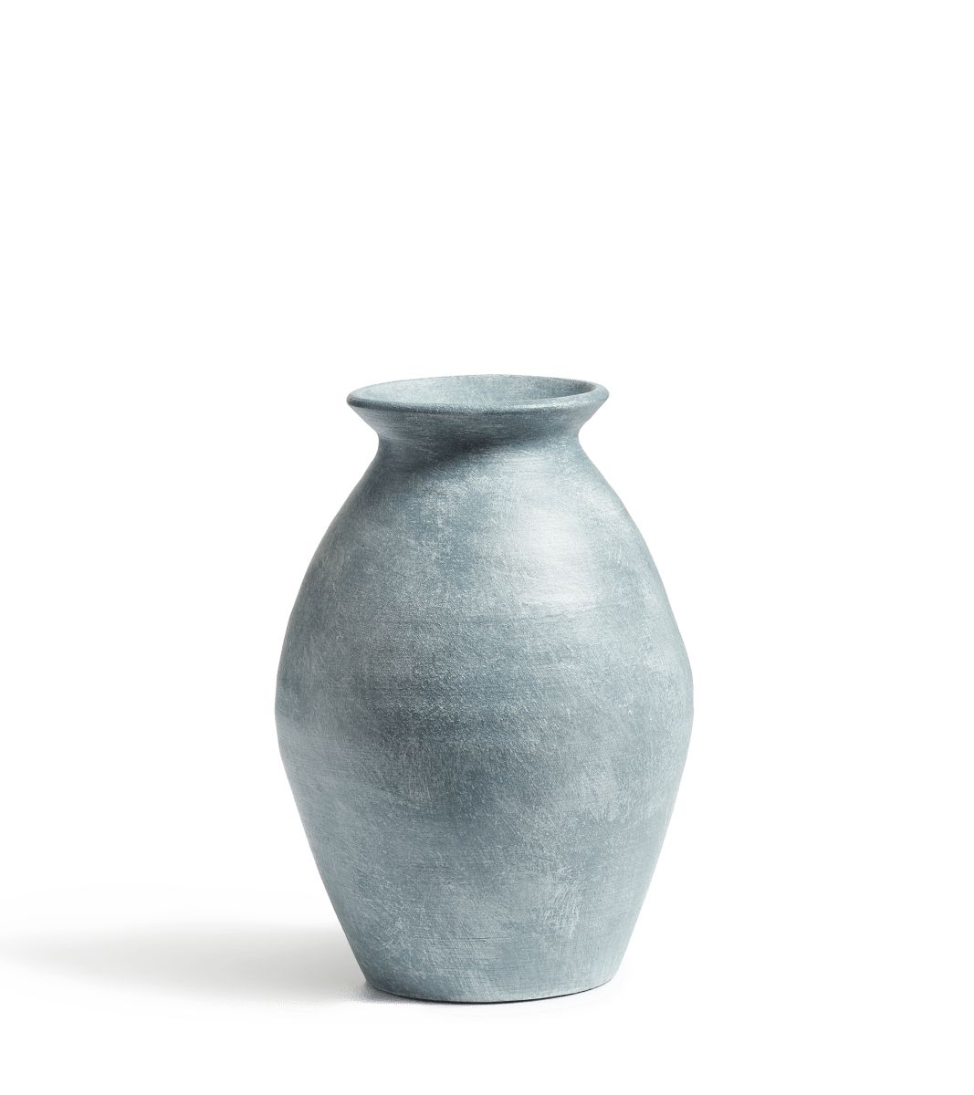 Small Fyli Vase - Distressed Blue | OKA US