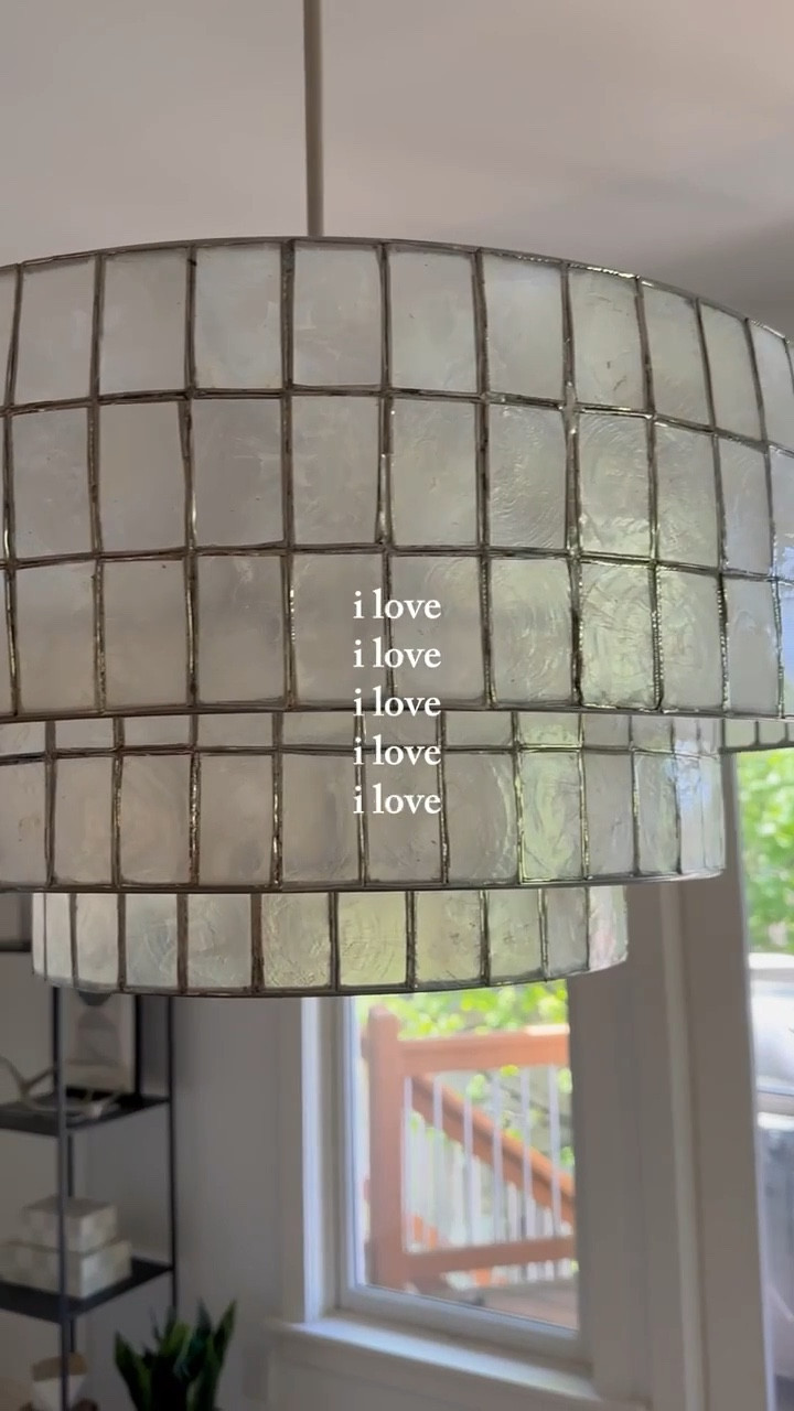 My dining room chandelier from West Elm is SO stunning. The quality is incredible and the natural capiz shells diffuse soft, warm light. It’s modern yet also feels classic and timeless.

#LTKHome