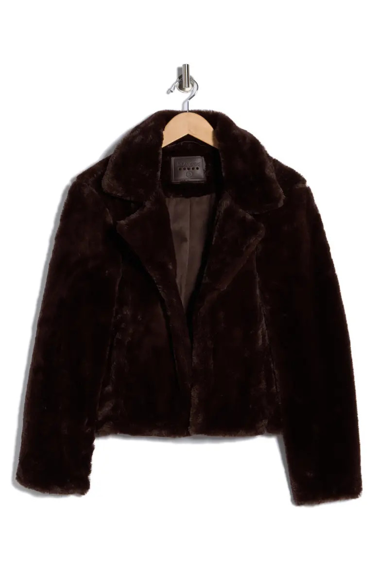 BLANKNYC Faux Fur Crop Jacket | Nordstromrack | Nordstrom Rack