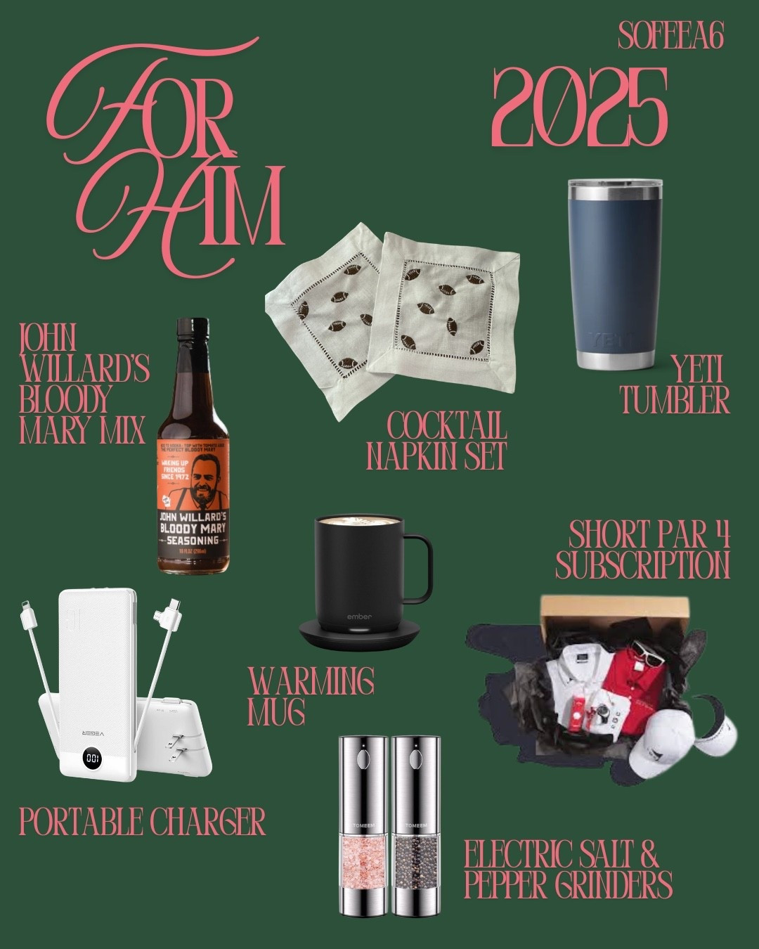 Gift Guide: for him 

#LTKCyberWeek #LTKHoliday #LTKGiftGuide