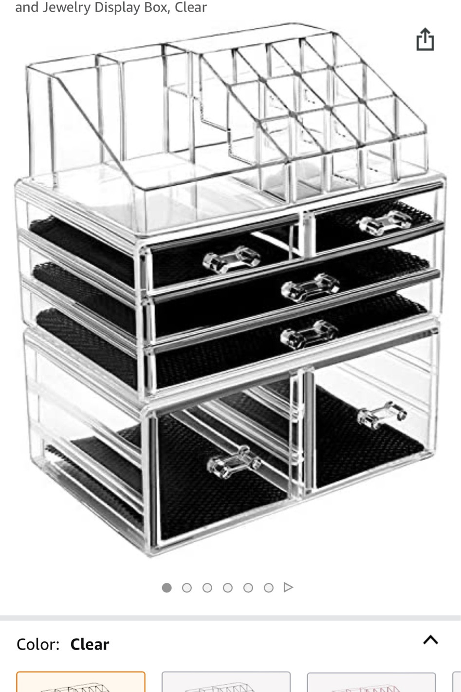 Acrylic make up stand I shared on tiktok 

#LTKstyletip #LTKbeauty #LTKsalealert