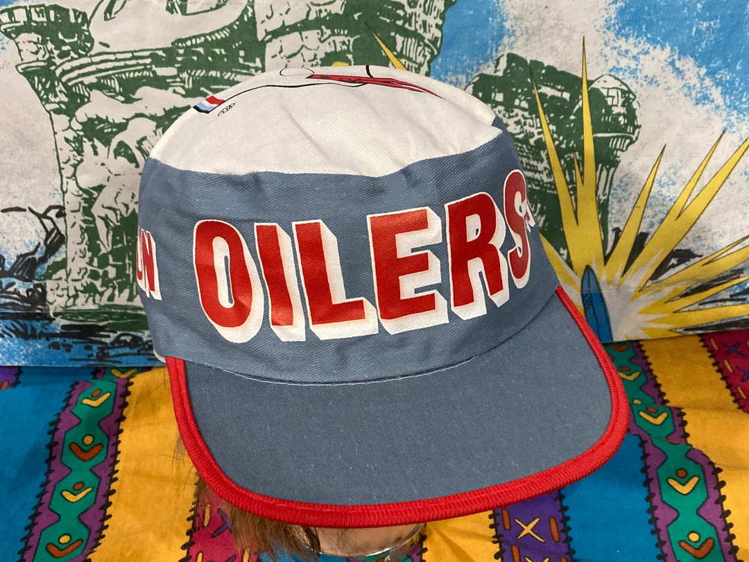 Vintage 1980s Houston Oilers PAINTERS CAP 80s New Deadstock - Etsy | Etsy (US)