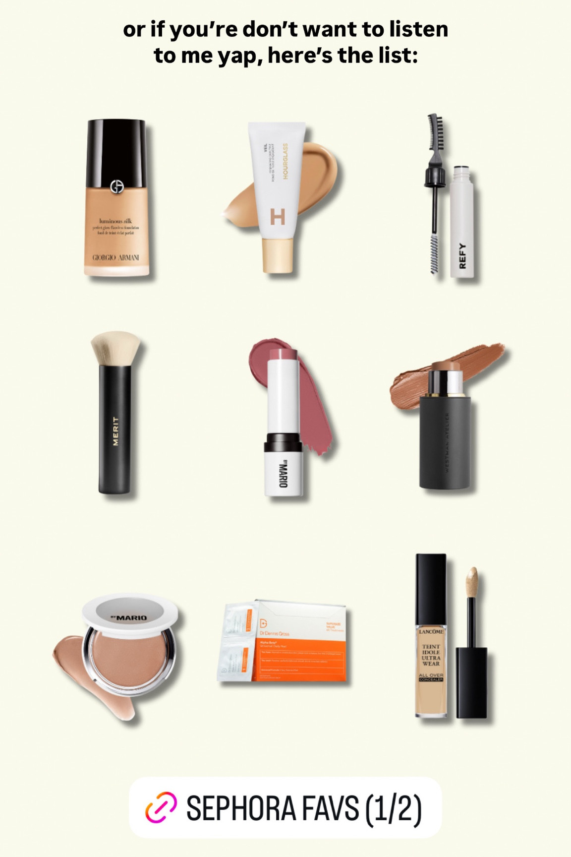 part 1 of my #sephorasale favorites that I own and would repurchase 🥰