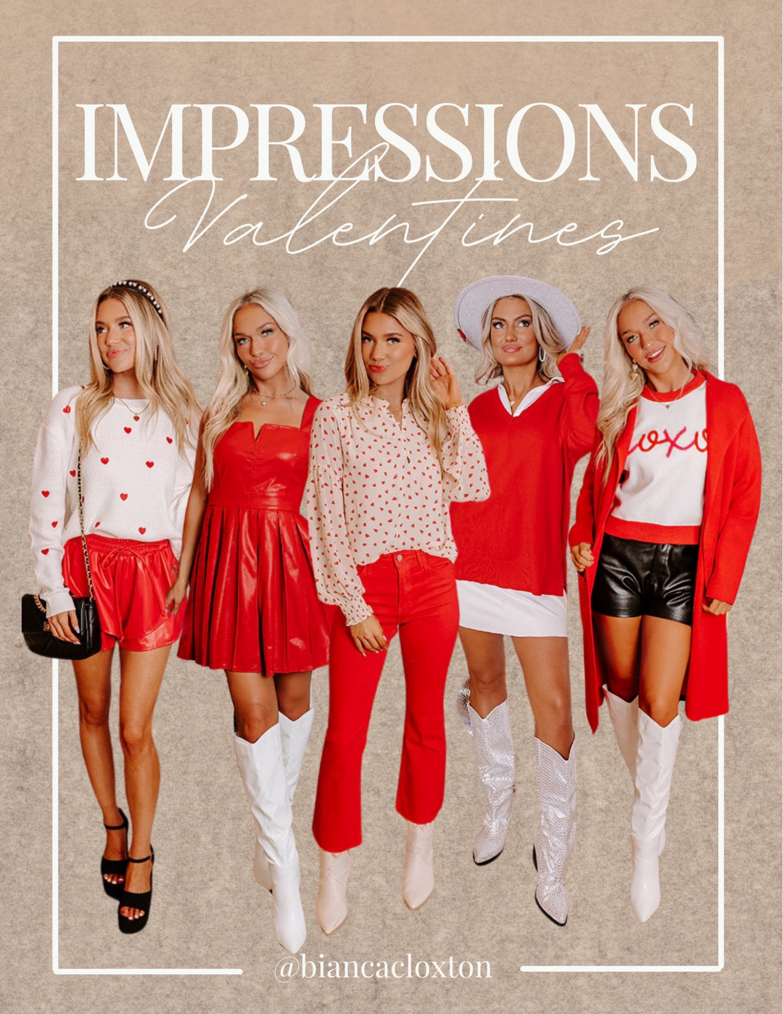 Red ❤️ || Impressions Boutique

Valentines, Valentine’s Day, red, heart, love, hot, sexy, xoxo

#LTKmidsize #LTKstyletip #LTKMostLoved