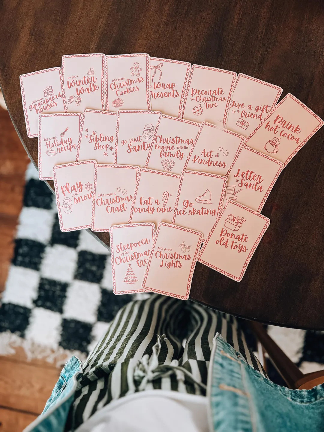 Printable Christmas Advent Calendar Activity Cards  (Digital Download) | Etsy (US)