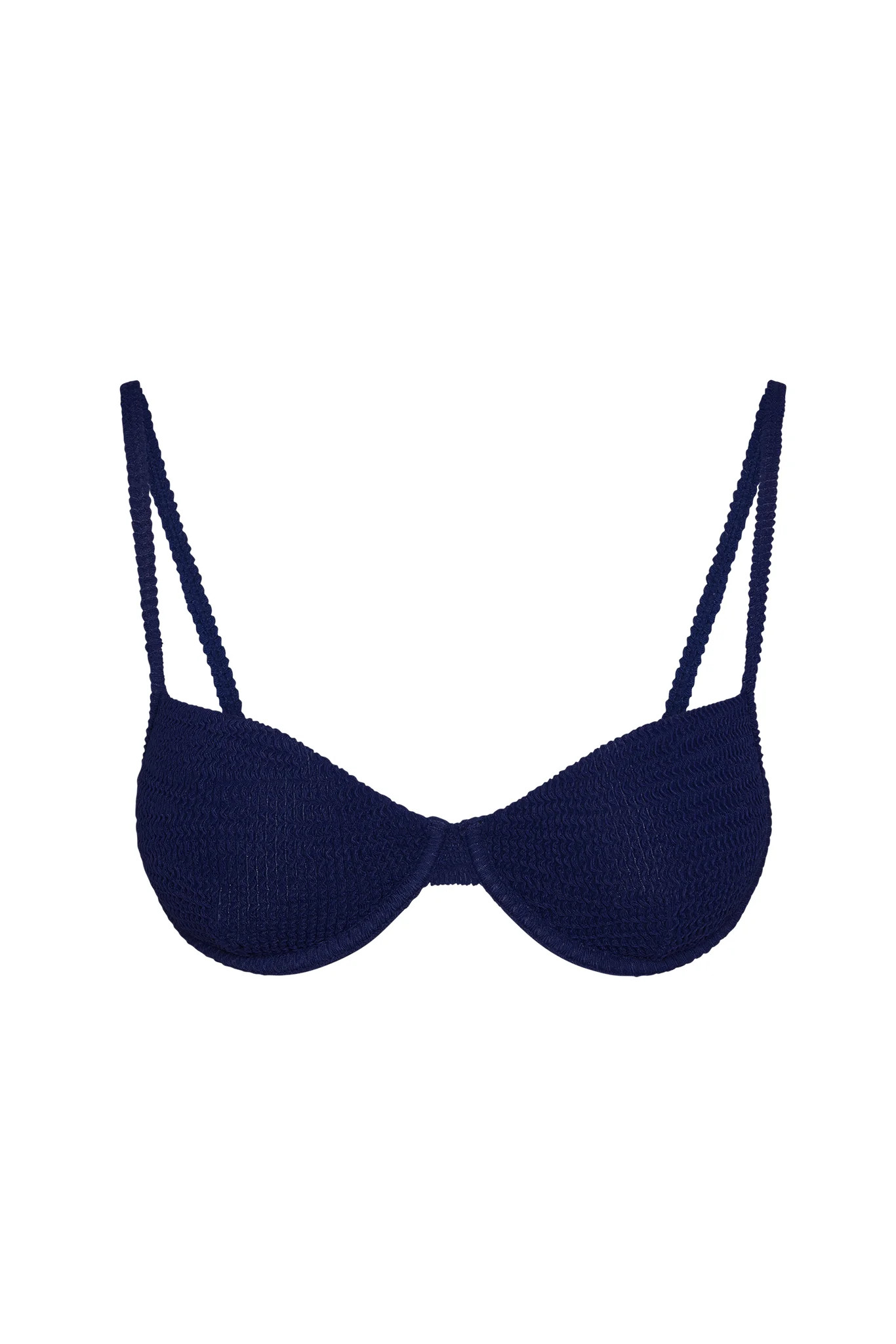 Capri Top - Midnight Crinkle | Monday Swimwear