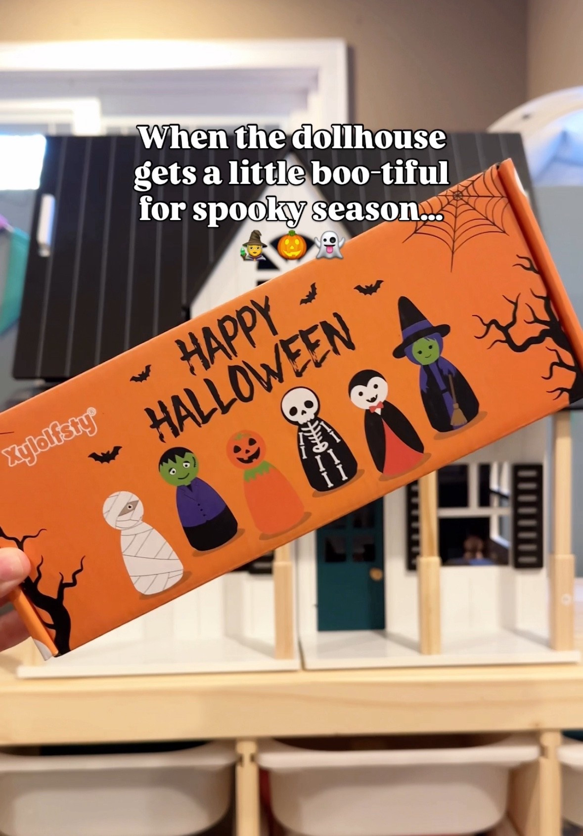 Toddler Halloween dollhouse idea! Boo basket idea 

#LTKFamily #LTKKids #LTKSeasonal