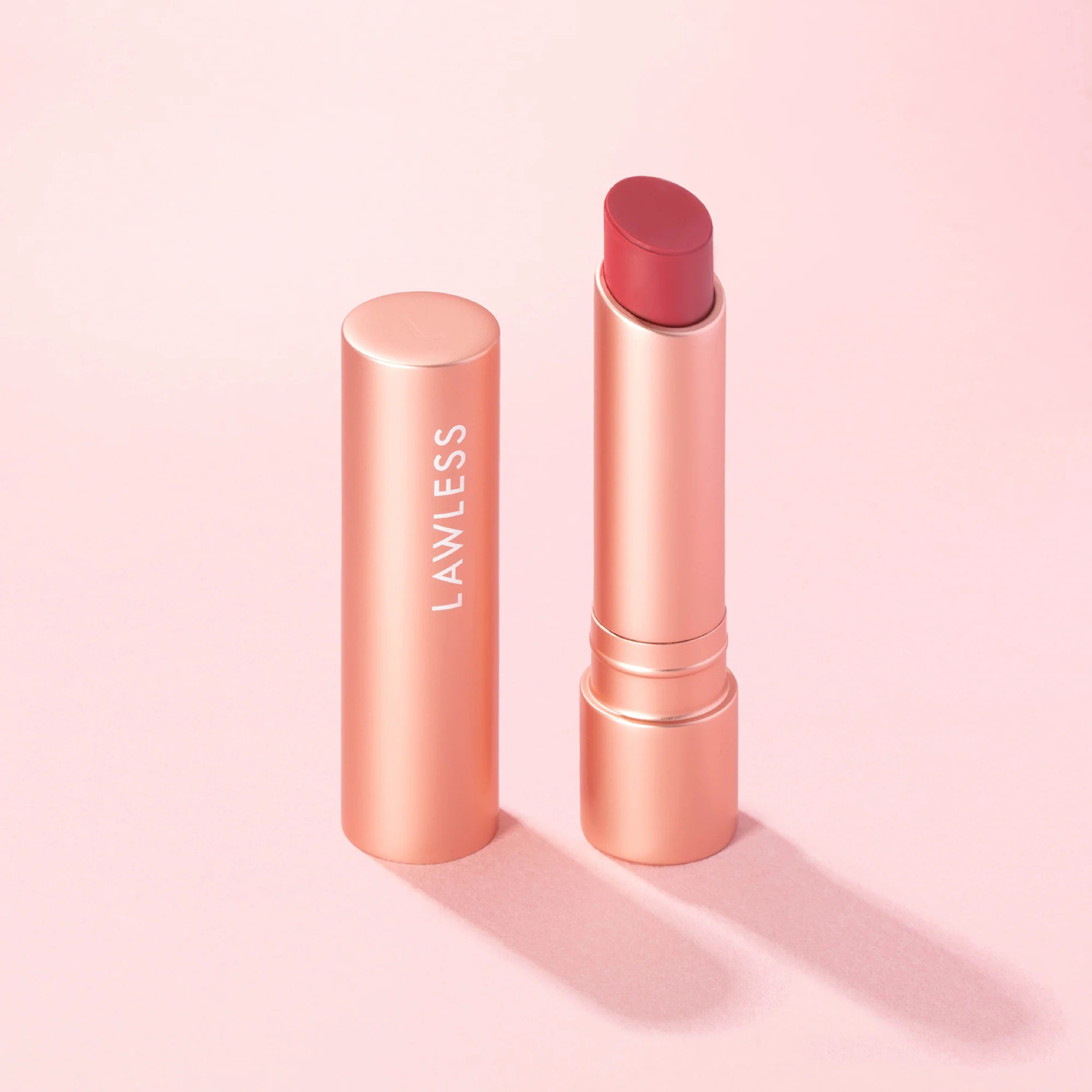 Forget the Filler Lip-Plumping Line-Smoothing Tinted Balm Stick Lover | Lawless Beauty