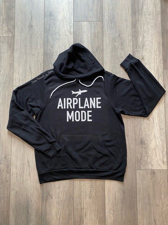 Airplane Mode unisex Fleece Pullover Hoodie / sweater hooded sweatshirt women men sweater hoodie ... | Etsy (US)