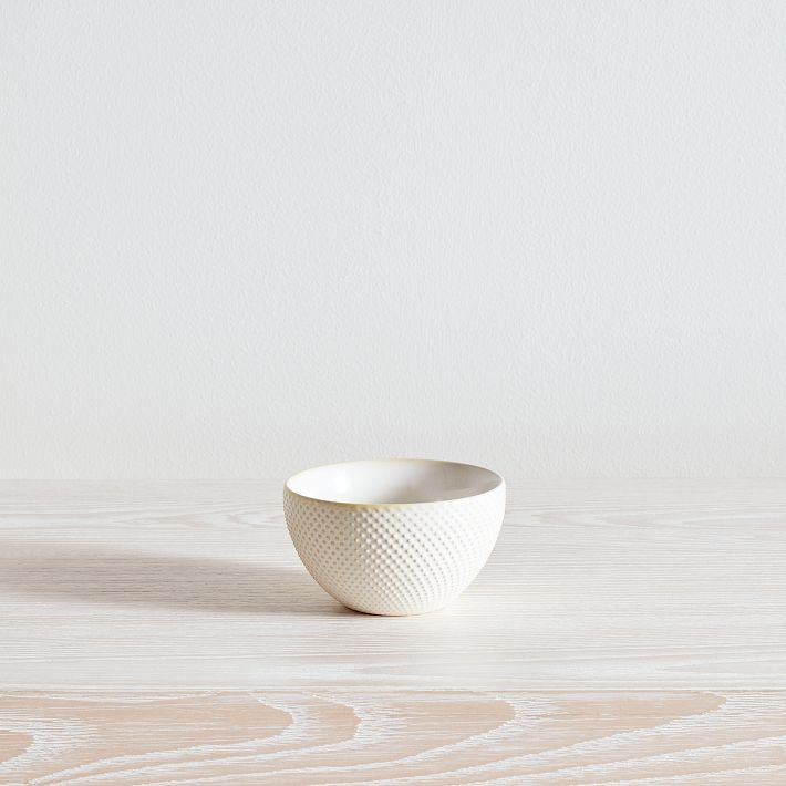 Textured Stoneware Dip Bowls | West Elm (US)