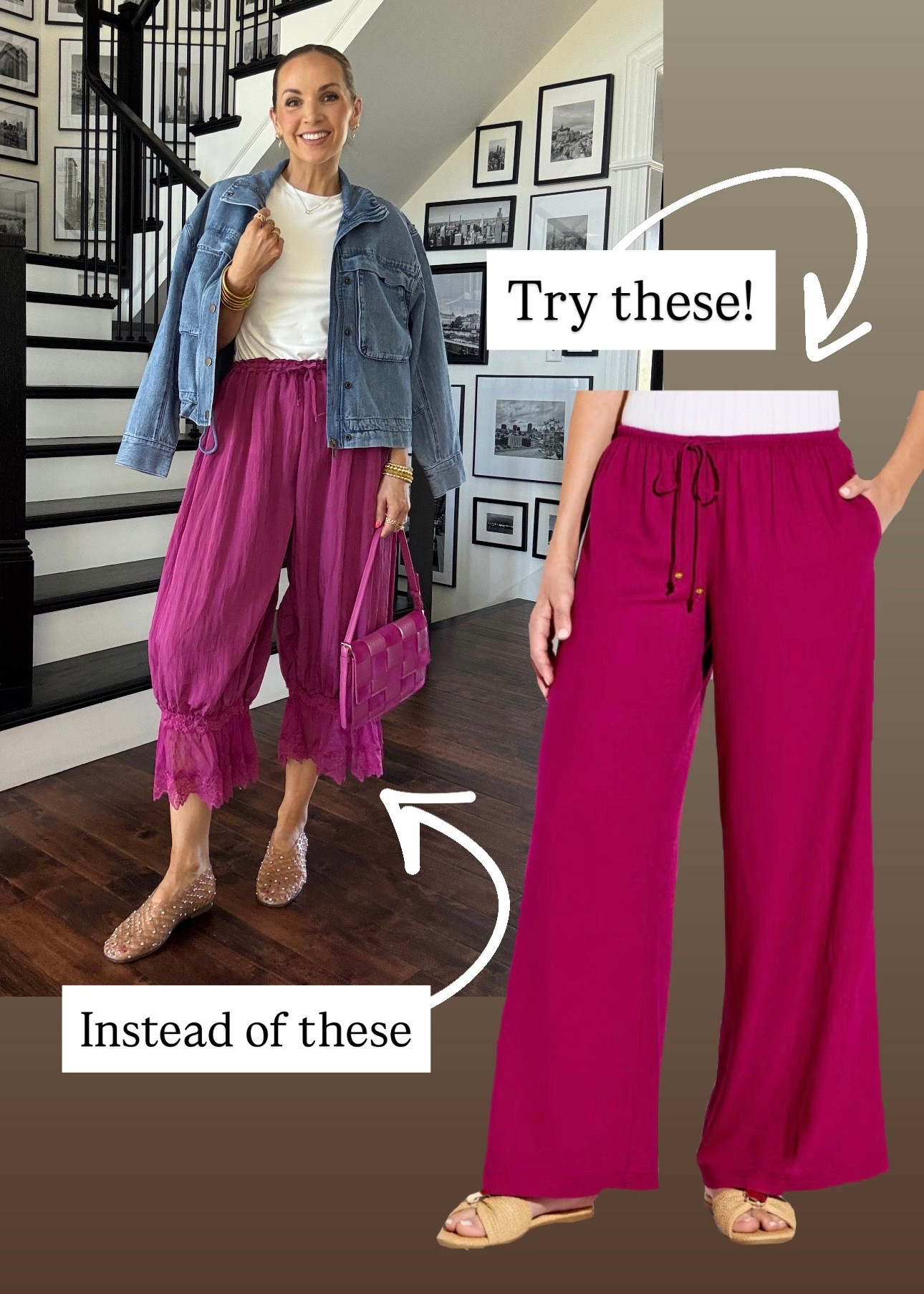 My April fool’s pants were ridiculous, but these are gorgeous and a similar color!