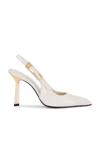 Schutz Ciara Pump in Pearl from Revolve.com | Revolve Clothing (Global)