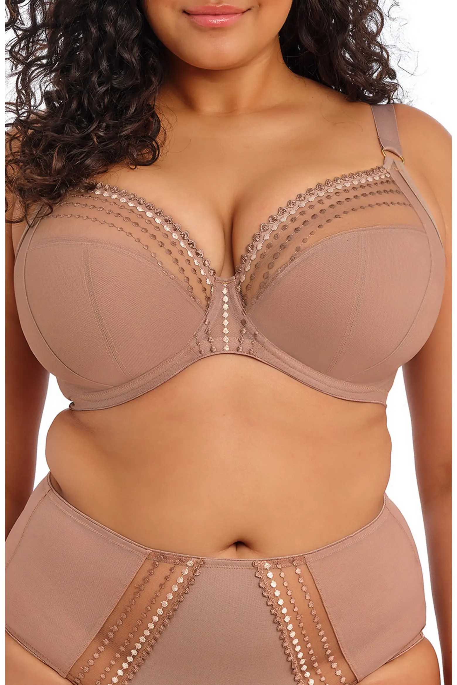 Matilda Full Figure Underwire Plunge Bra (Women) | Nordstrom | Nordstrom