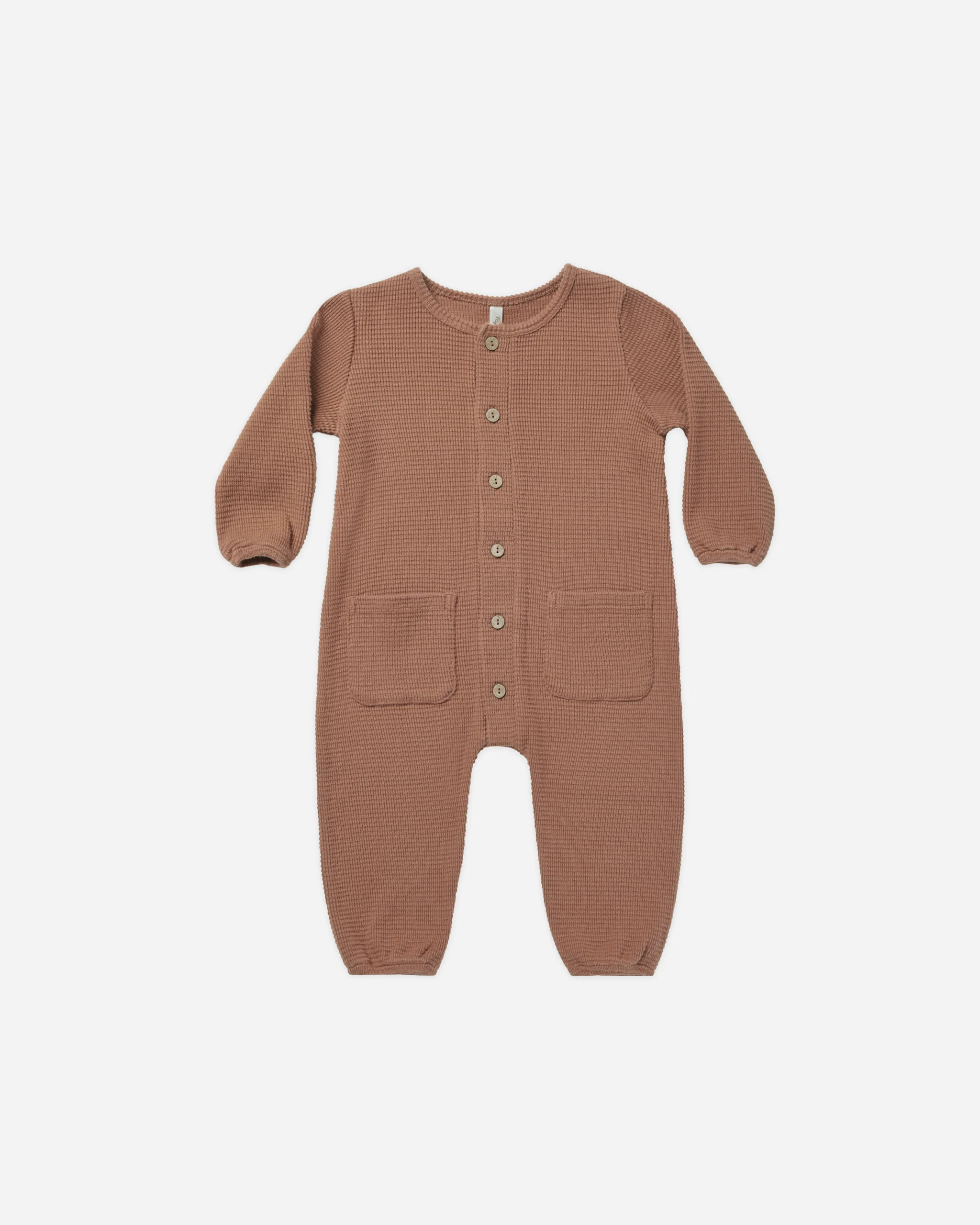 Long Sleeve Jumpsuit || Spice | Rylee + Cru