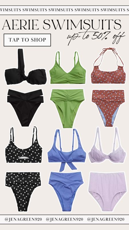 Aerie Swim | Swimwear | Swimsuits | Vacation Outfits | Beach Vacation | Bikinis

#LTKtravel #LTKunder50 #LTKswim