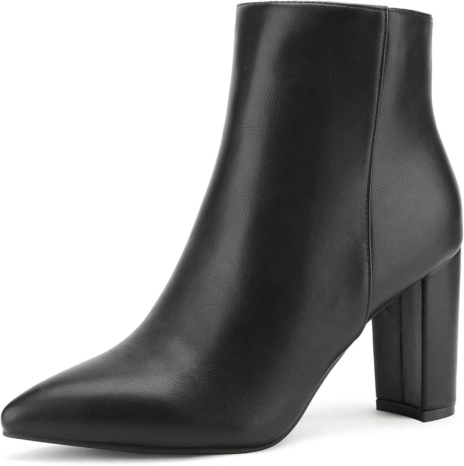 DREAM PAIRS Women's Chunky High Heel Ankle Booties | Amazon (US)