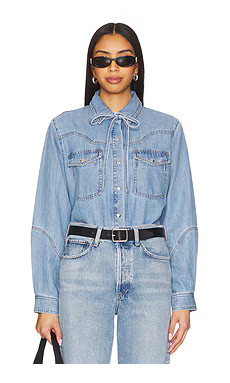 Seventy + Mochi Mia Shirt in Dakota Vintage from Revolve.com | Revolve Clothing (Global)