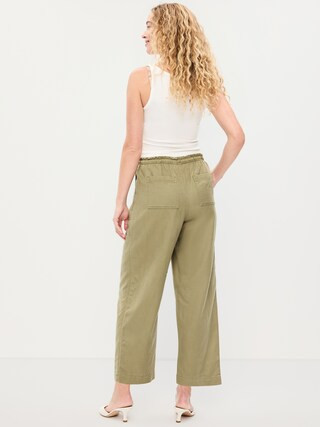High-Waisted Utility Ankle Pants | Old Navy (US)