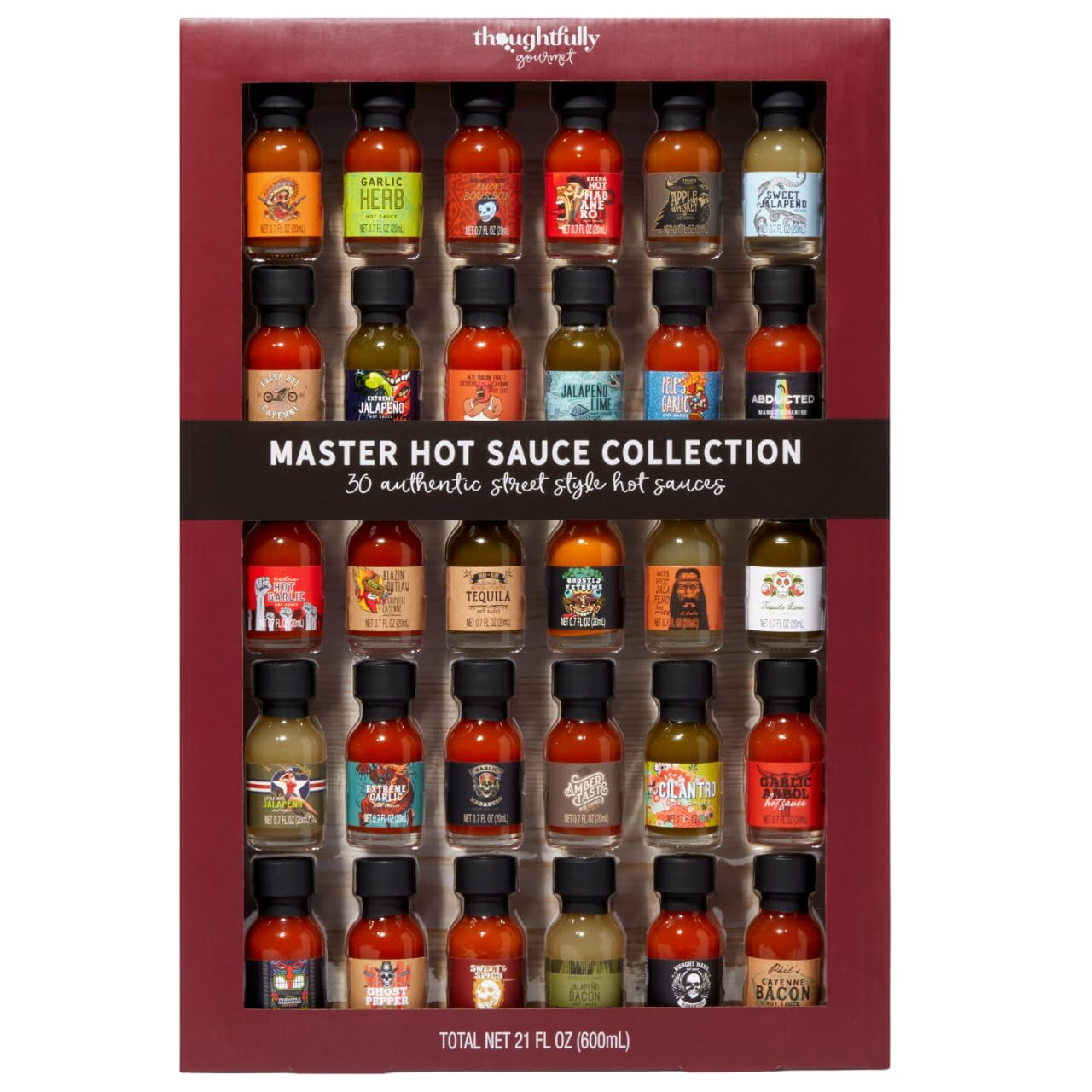 Father's Day Gift Challenge- Master Hot Sauce Collection Sampler Set, Flavors Include Garlic Herb... | Amazon (US)