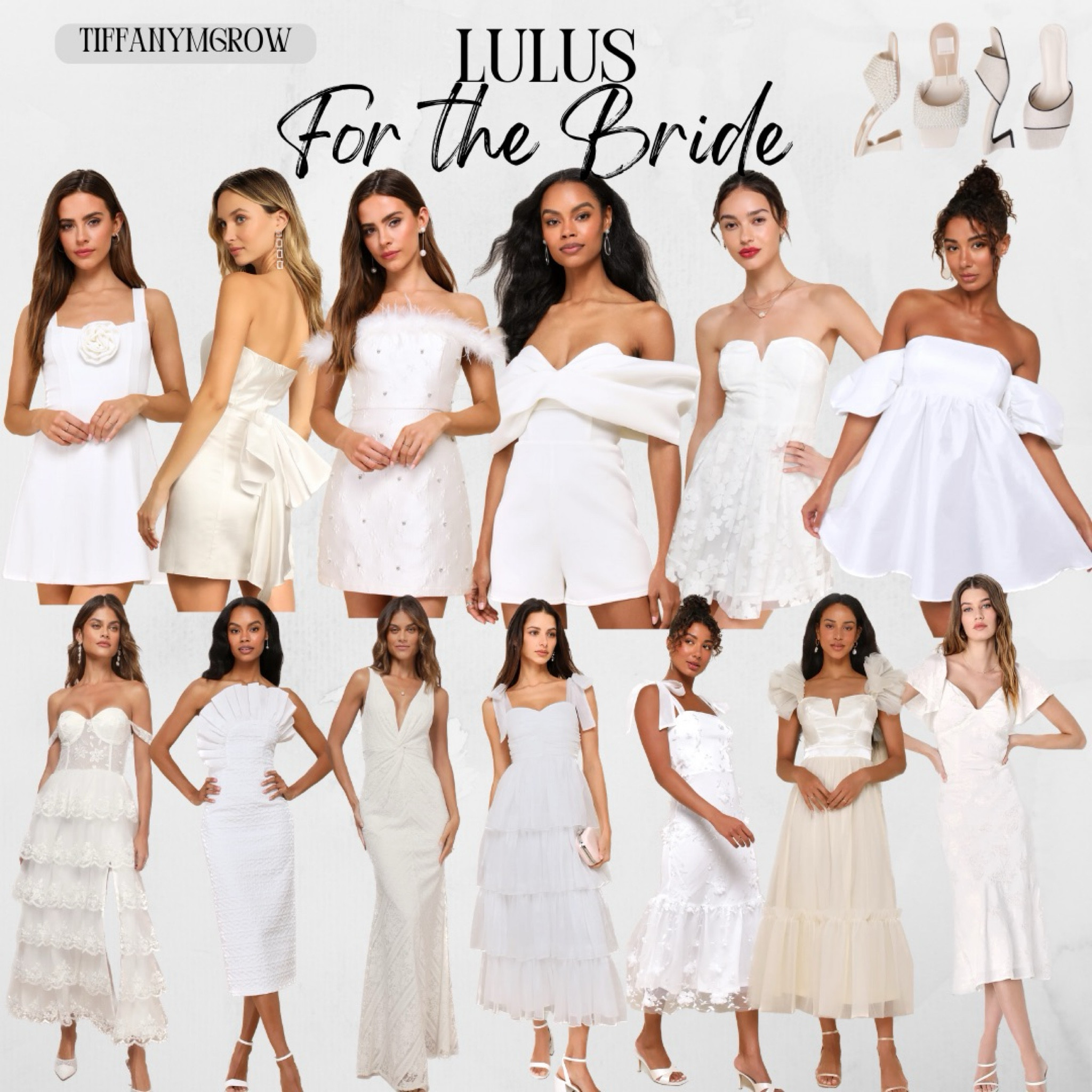 Lulus bridal dresses


White dress 
Engagement dress
Bachelorette dress
Rehearsal dinner dress

#LTKfindsunder100 #LTKwedding #LTKparties
