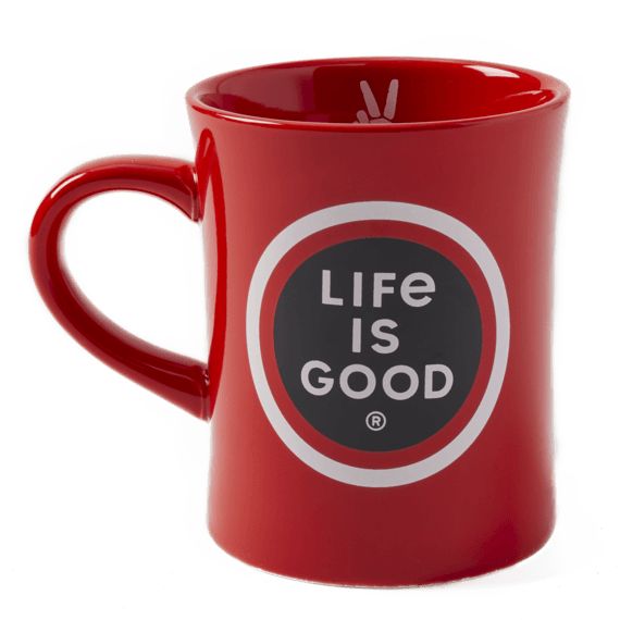 LIG Coin Diner Mug | Life is good