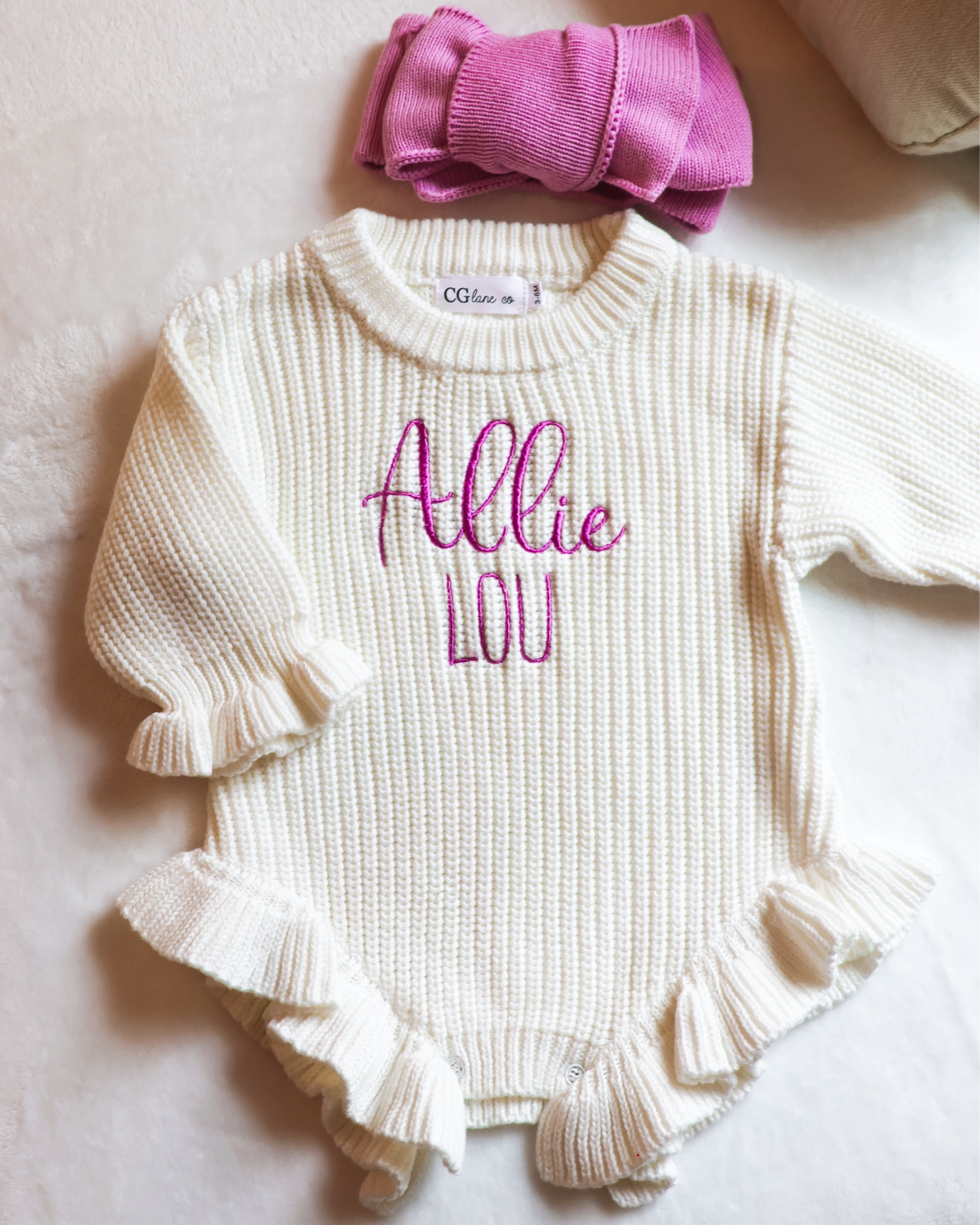 Love these hand embroidered ruffle sweater rompers from Etsy

#LTKBump #LTKKids #LTKBaby