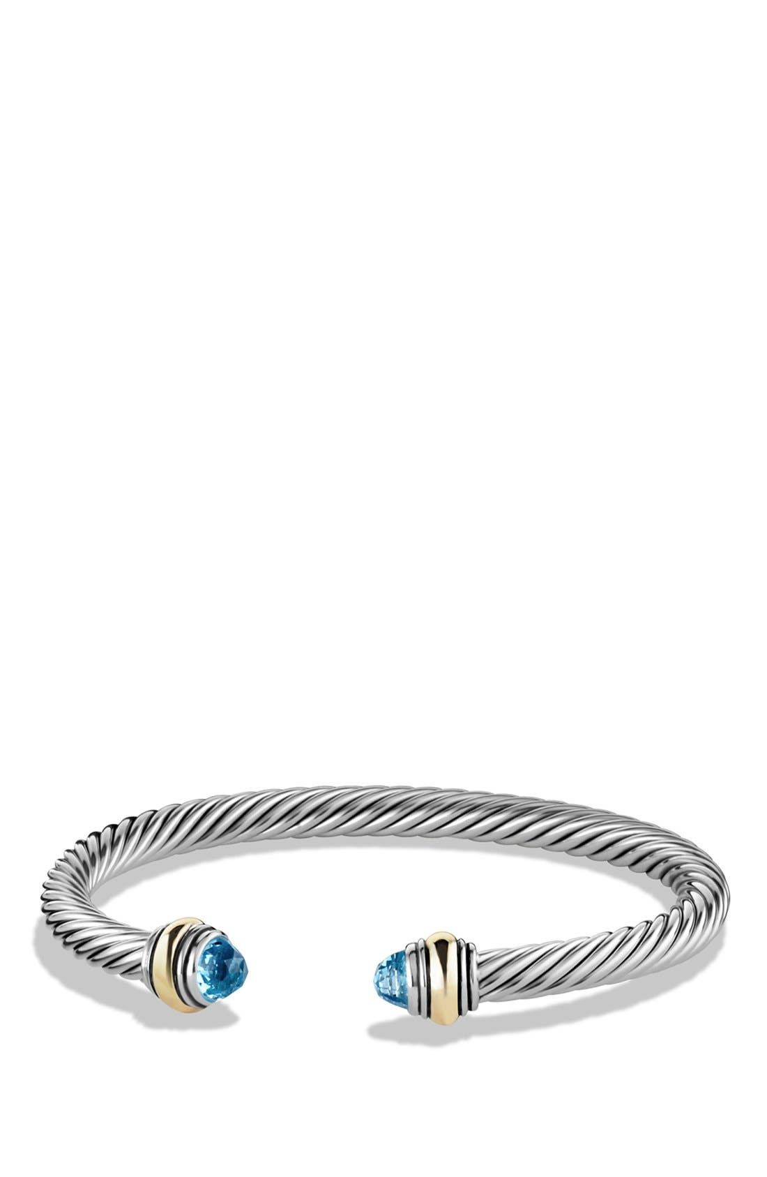 'Cable Classic' Bracelet with Gold | Nordstrom